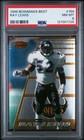 1996 RAY LEWIS BOWMAN'S BEST Rookie Baltimore Ravens PSA 8