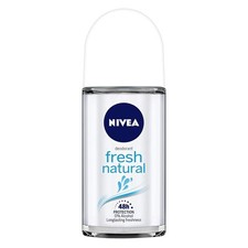 NIVEA Fresh Natural Roll On-Fresh  Natural- Longlasting All Day Protection 50ml