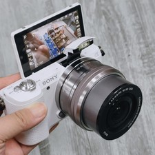Sony Alpha a5100 24MP Mirrorless w/ 16-50mm Lens Digital Camera - English