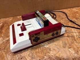Famicom Controller Set for NES with RF Switch & AC Adapter, Cleaned, Tested