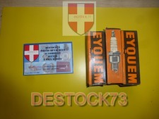 lot de 3  Bougies EYQUEM D755 Neuves d'ancien stock NOS citroen 2ch dyane mehari