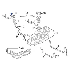 For Nissan NV200 2015-2021 Nissan 172513LM0B Fuel Tank Cap