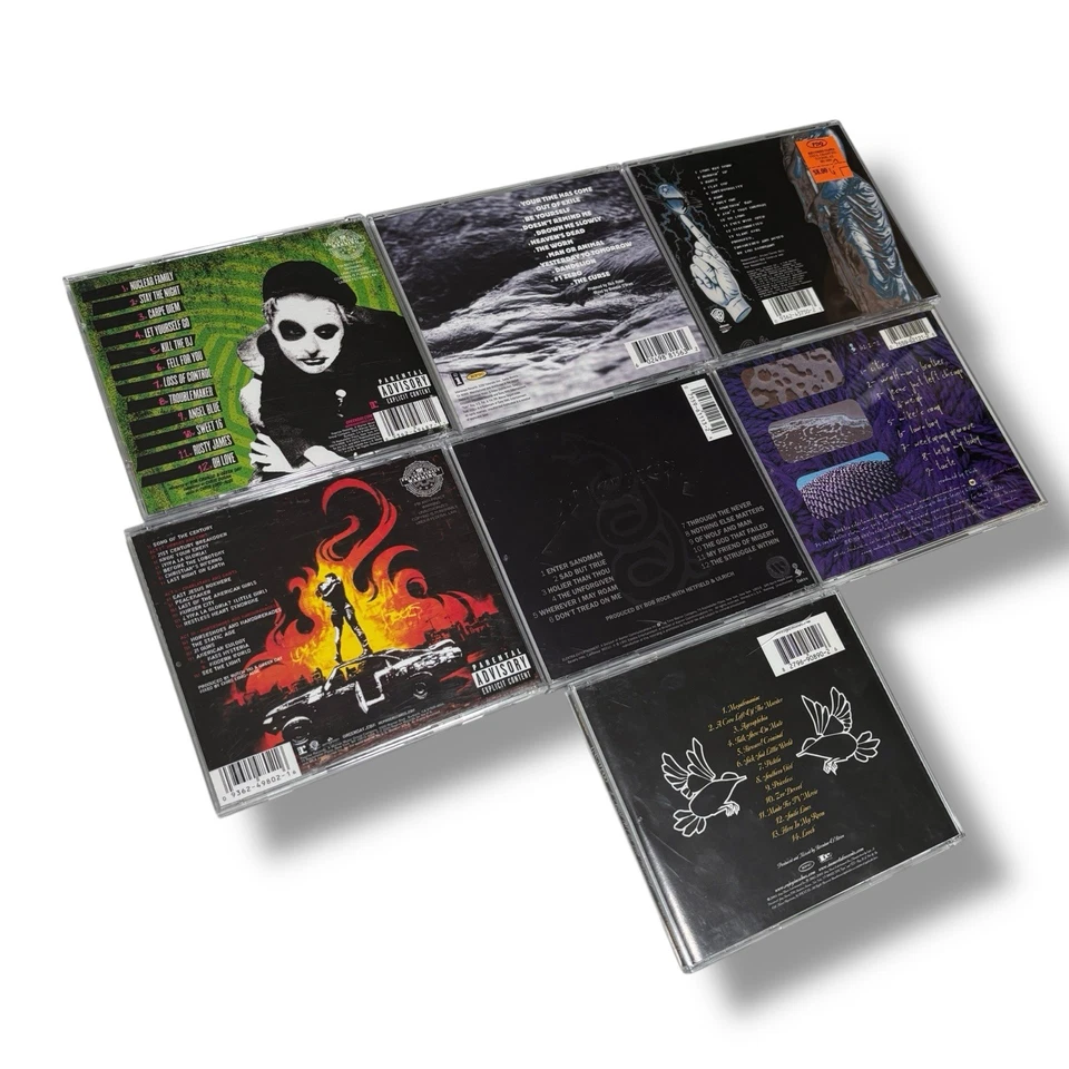 Vintage Rock CDs: Green Day, Audioslave, GooGooDolls, Phish, Incubus, Metallica - Image 2 of 4