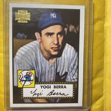 Yogi Berra 2001 Topps Archives #191 PWE 