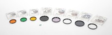 Lot of 8 TIFFEN 52mm 67mm 72mm filters contrast, ND, UV 2024
