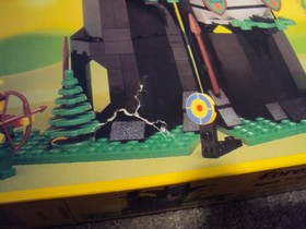 LEGO 6054 LegoLand Castle Forestmen's Hideout Complete Inner Box & 2 Manuals