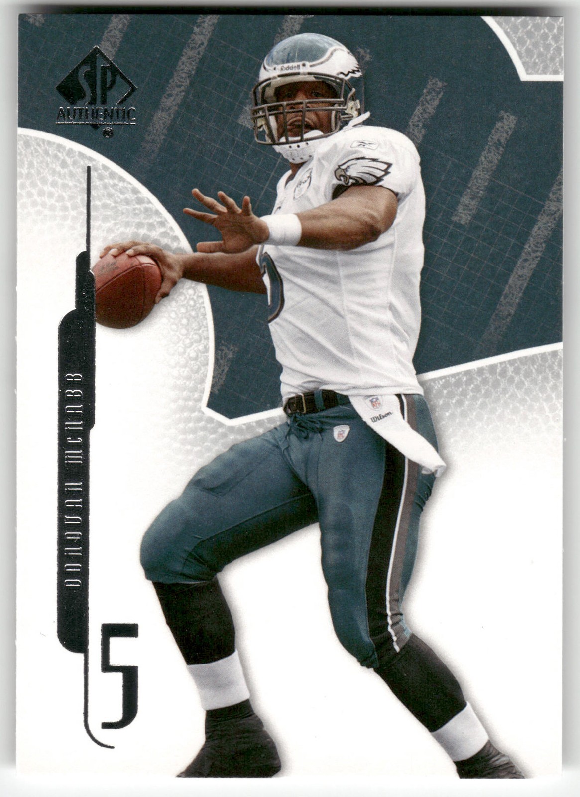 2008 SP Authentic Donovan McNabb #58 Philadelphia Eagles