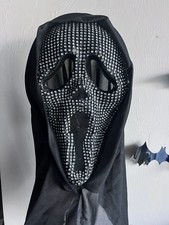 Scream Ghostface Bling Rhinestone Adult Mask