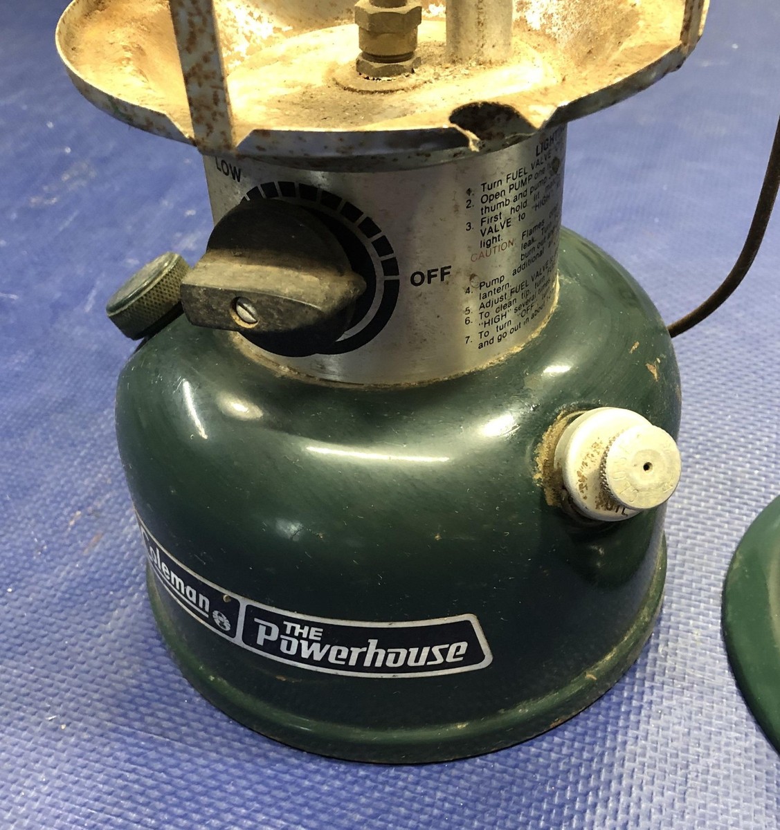 Coleman 290 Powerhouse Lantern vintage 1985 9/85 | eBay