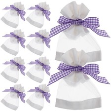 10 Pcs Dried Lavender Bags Flowers Sachets Empty Fragrance Pouches