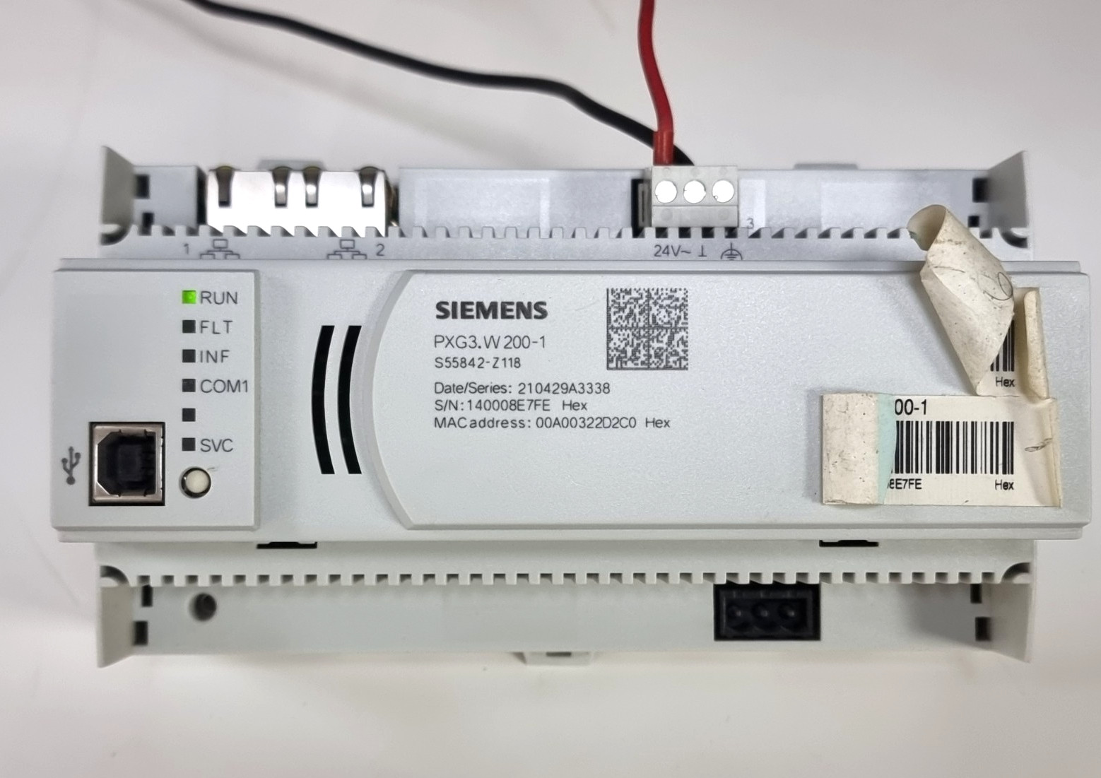 Contrôleur réseau Siemens PXG3.W200-1 Building Automation S55842-Z118 2