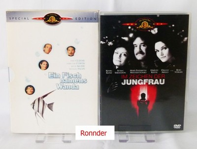 Kevin Kline Filmsammlung DVD - 3 Disc - Im Zeichen der Jungfrau - Ein Fisch ...