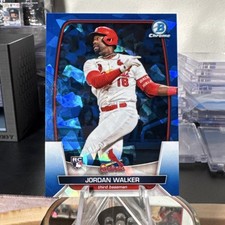 2023 Bowman Chrome Sapphire Edition Jordan Walker #18 Rookie St. Louis Cardinals