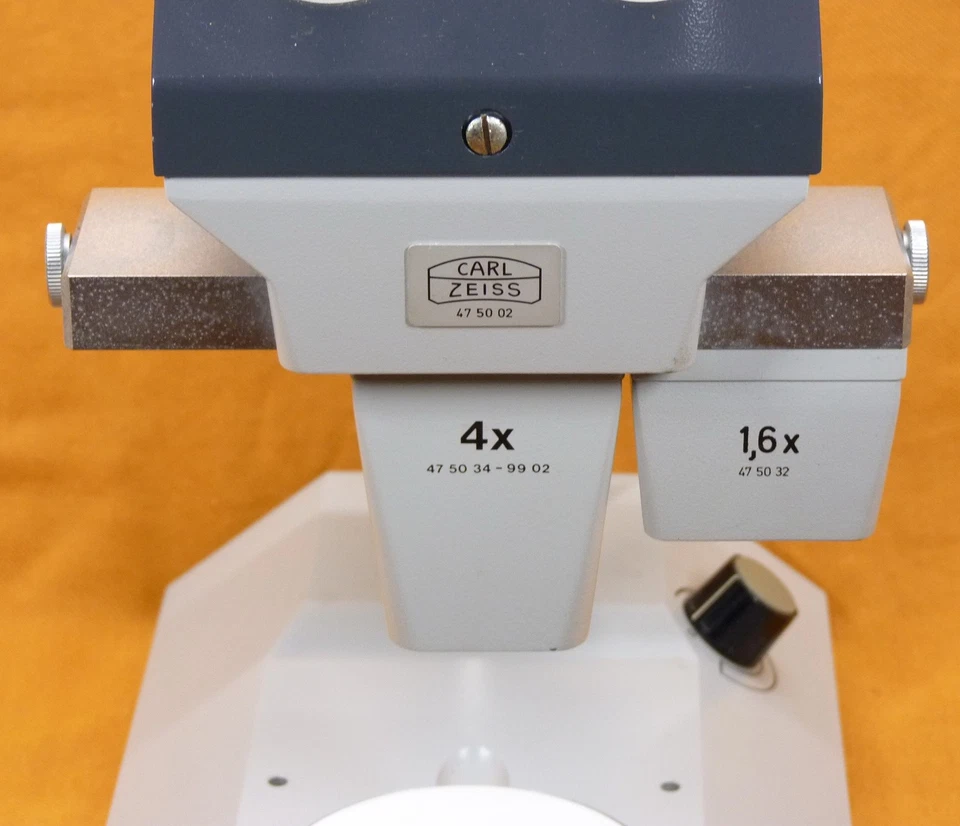 Zeiss Stereomikroskop Stemi DR mit Auflicht-Stativ / Vergrößerung 16x + 40x - Bild 4 von 4