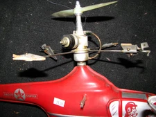 Cox ?? Vintage Free Flight Helicopter toy model