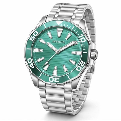 Invicta Diver Meridian Men's Watch - 46mm, Steel (69239) Aqua Blue
