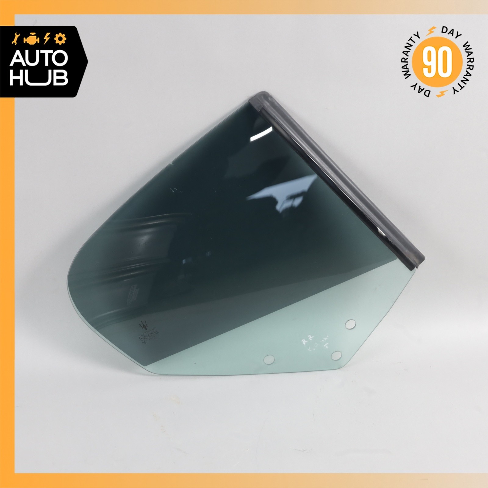 Maserati GranTurismo S M145 Convertible Rear Right Quarter Window Glass OEM 21k