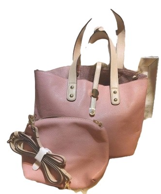 Charming Charlie Handbag set of 2, Tote bag with a crossbody bag/makeup bag