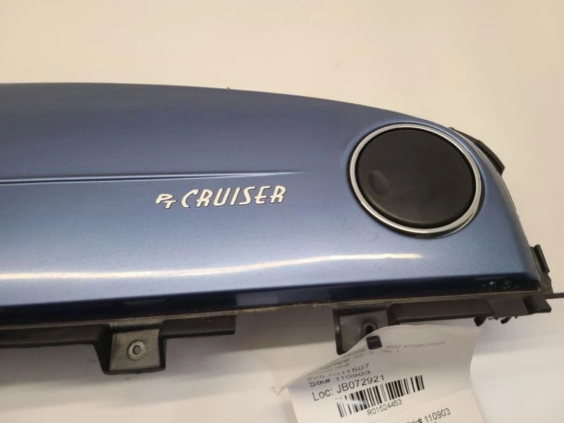 Chrysler PT Cruiser 2007 07 tablero derecho moldura azul Foto 4 de 4