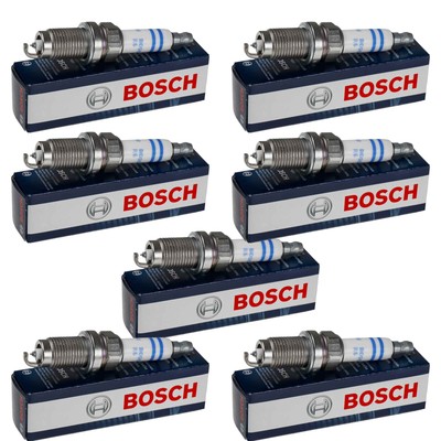7x BOSCH Zündkerze für VW Polo 6R 6C 1.2 TSI 6R1 6C1 1.4 GTI Golf V 1K1 5K1