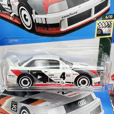 Hot Wheels Audi '90 Quattro (Lot of 4) Red, White, Blue And Grey