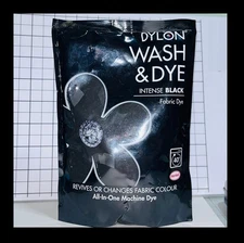 Intense Black - Dylon Wash & Dye - Machine wash