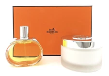 Hermes Barenia 3.3 oz. Eau de Parfum Spray + 6.5 oz. Body Cream. New Women's SET