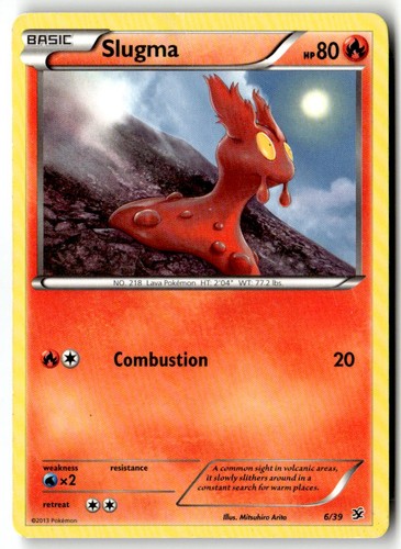 Slugma 6/39 - Kalos Starter Set - PTCG - MP