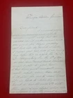 1862 Civil War Crossing the River at Harpers Ferry Battle Letter Connecticut