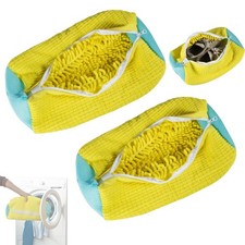 Shoe Washing Machine Bag, Sneaker Cleaning Bags for Washer and Dryer, Reusabl...