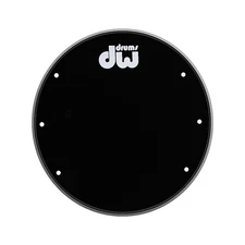 DW Front Ported Bass Drumhead with Logo 24 in.