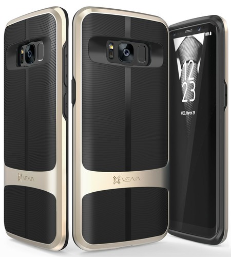 For Samsung Galaxy S8 S8+ Luxury Dual Layer Shockproof Slim Grip Case Cover Skin - Picture 3 of 29