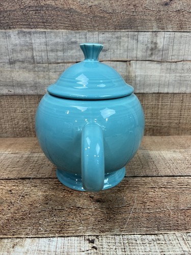 Fiestaware Turquoise Teapot & Lid Fiesta - Picture 3 of 7