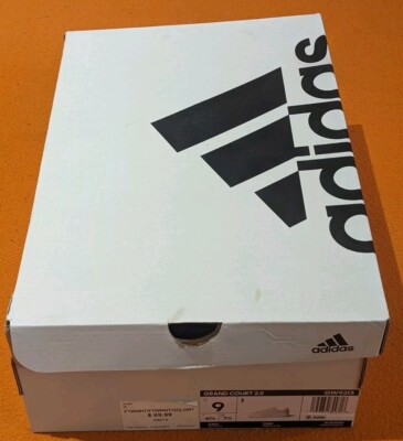 Empty Women's Adidas Grand Court 2.0 Shoe Box Size 9 | eBay