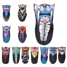 Balaclava Ski Skull Half Mask Winter Neck Warm Scarf Windproof Face Mask Bandana