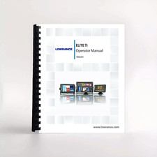 Lowrance Elite Ti Manual for Elite 5-Ti 7-Ti 12-Ti