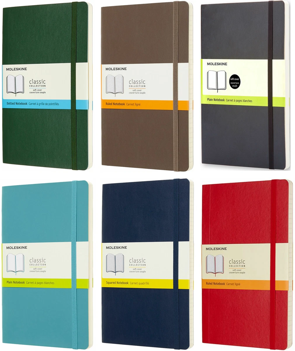 Moleskine Classic Collection Large A5 (21cm x 13cm) Soft Cover Notebook