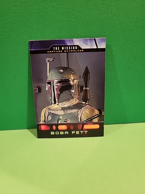 BOBA FETT 2015 Topps Star Wars Illustrated The Mission Capture Skywalker