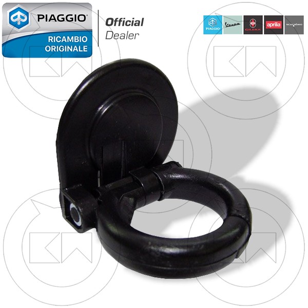 Originaler Piaggio MP3 Hybrid 125 Taschenhaken 2009-2010 M65100-image