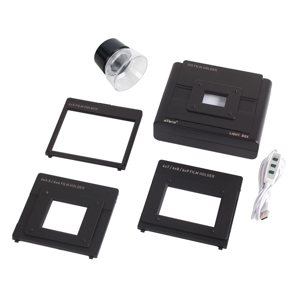 Digital Film Scanner Light Box Holder 135 120 4X5 Slide Film