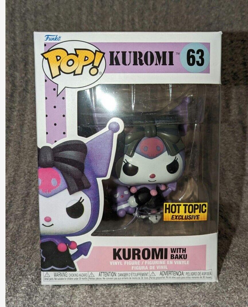 その他 Kuromi Funko Pop! Kuromi With Baku #63 - Hello Kitty - Hot Topic