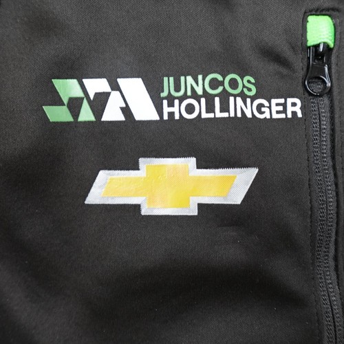 Juncos Hollinger Giacca Uomo L Nero IndyCar NTT Team Equipment Chevrolet Racing - Foto 4 di 11