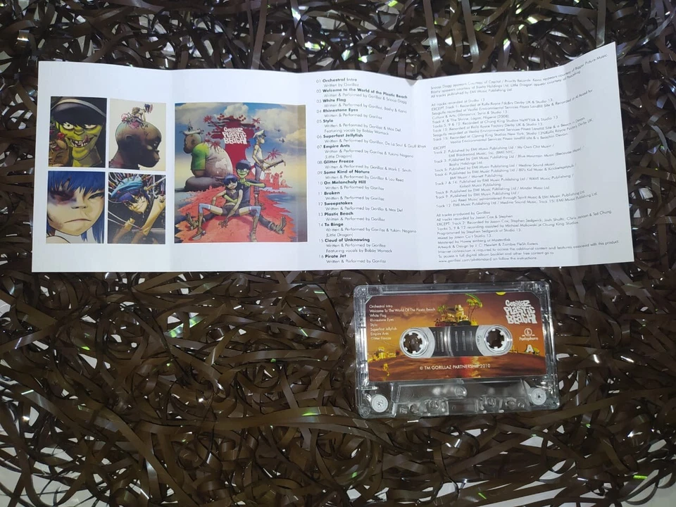 gorillaz Cassette tape - Image 3 of 4