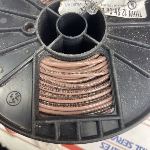 NEU - Southwire #12 THHN braun gestrandeter Kupferdraht 500 Fuß 600 V - Bild 3 von 3