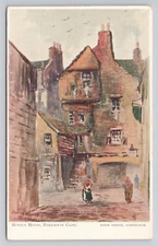 Huntly House Bakehouse Close Knox Series Edinburgh Postcard