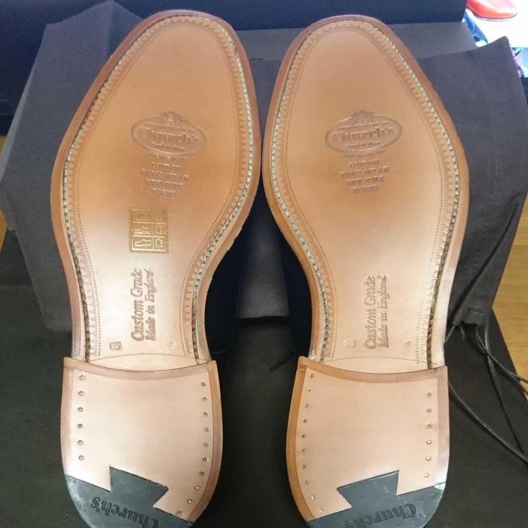 80s Church’s CONSUL 85F made in ENGLAND Church's - Consul Leather Oxford Shoes - Brown Church's