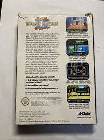 Double Dragon II The Revenge Nintendo NES PAL B Box And Cartridge