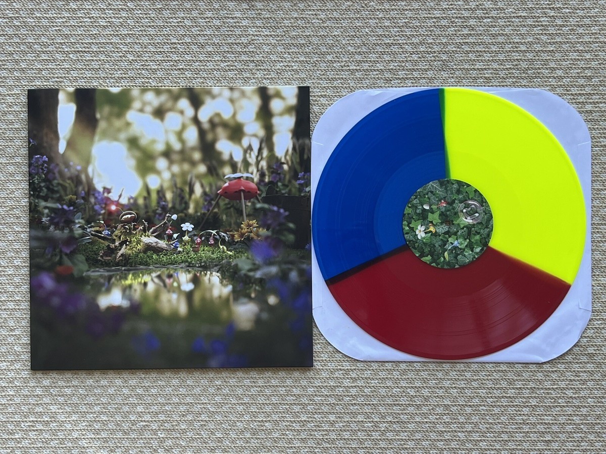 Pikmin Soundtrack LP Tricolor Vinyl + 7” Not Moonshake | eBay