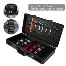 Barber Stylist Suitcase Carrying Case Box For Clippers Trimmers Scissors Combs