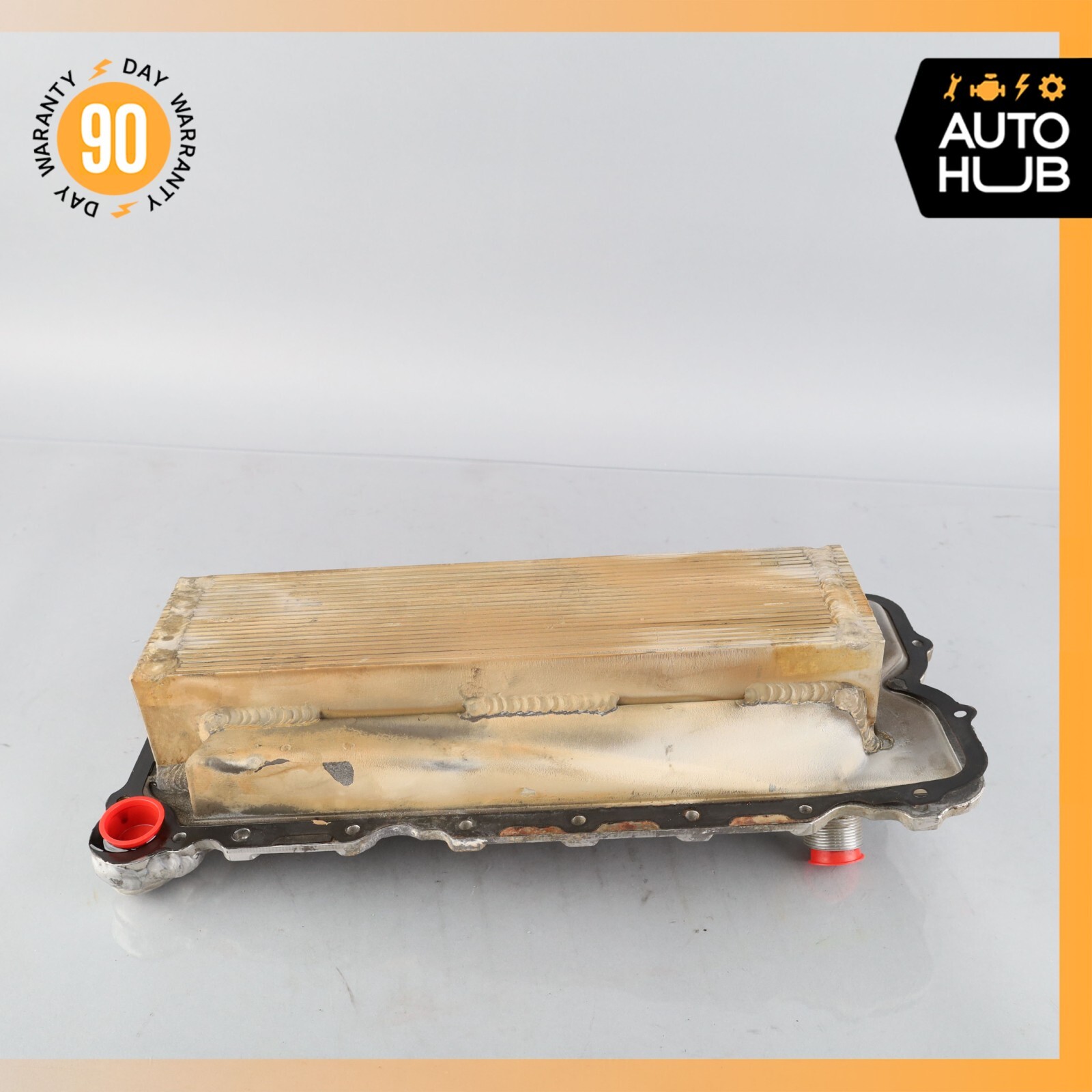 02-07 Maserati Coupe 4200 M138 Quattroporte Engine Oil Heat Exchanger OEM 50k
